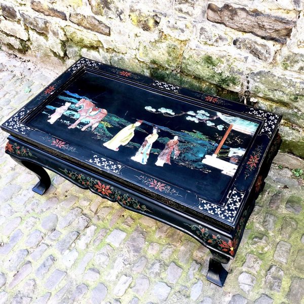 Late 19th Century Chinese Lacquer Coffee Table