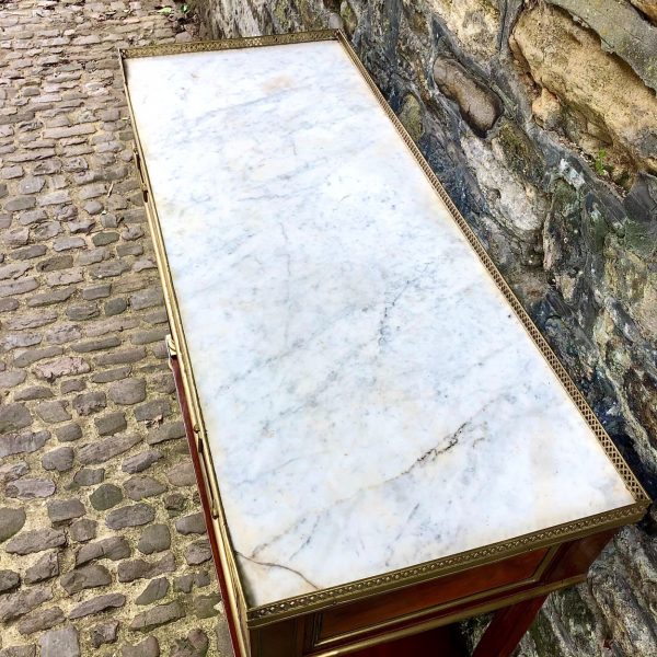 A Louis XVI Mahogany Console Table