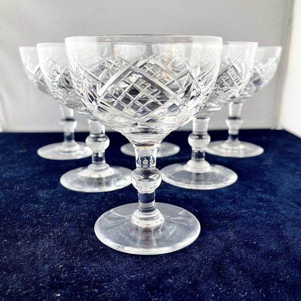 Webb Champagne Saucers