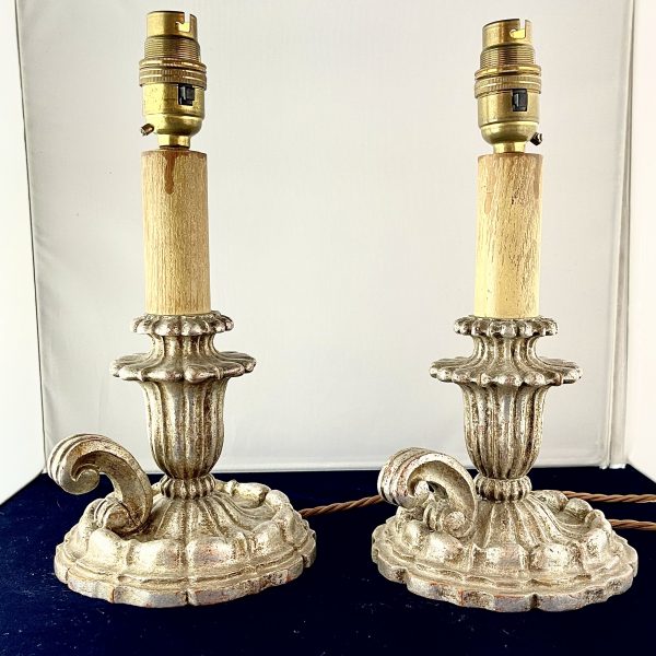 A Pair of Italian Bedside Lamps