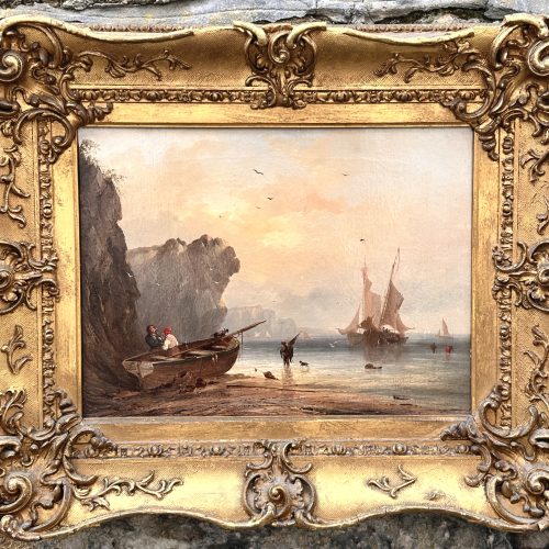 Early 19th Century Coastal Painting