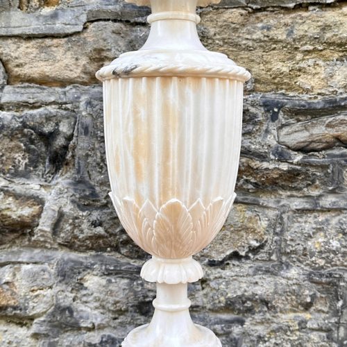 Large Alabaster Lamp