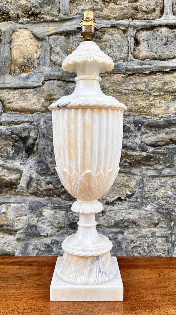 Large Alabaster Lamp