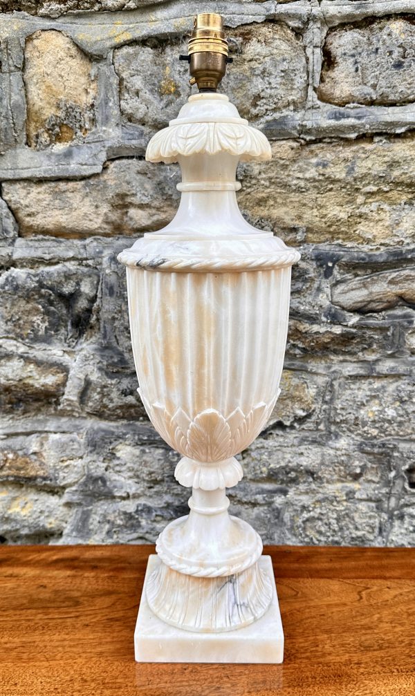 Large Alabaster Lamp