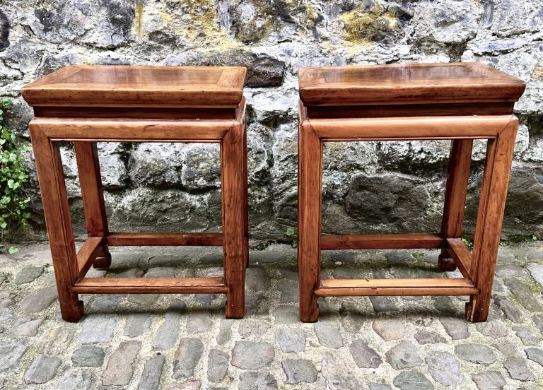 Pair of Chinese Side Tables